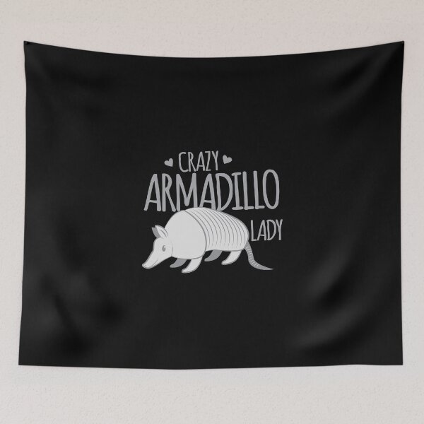 Item preview, Crazy armadillo lady designed and sold by jazzydevil.