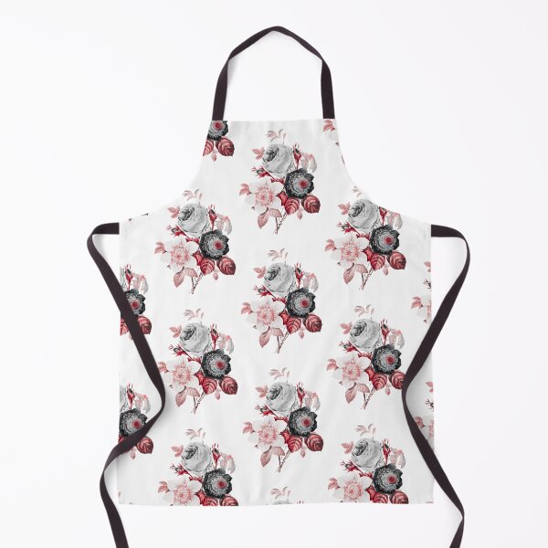Item preview, Red Alt of Anemone and Cabbage Rose Painting  designed and sold by DaphneKstudio .