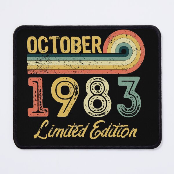 Item preview, Retro Vintage 38th Birthday - Born in October 1983 designed and sold by meedTee.