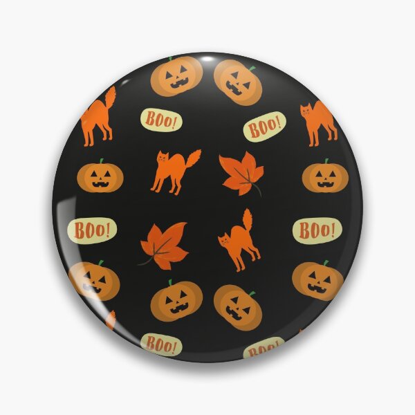 Item preview, Halloween seamless pattern designed and sold by leeniyaa.