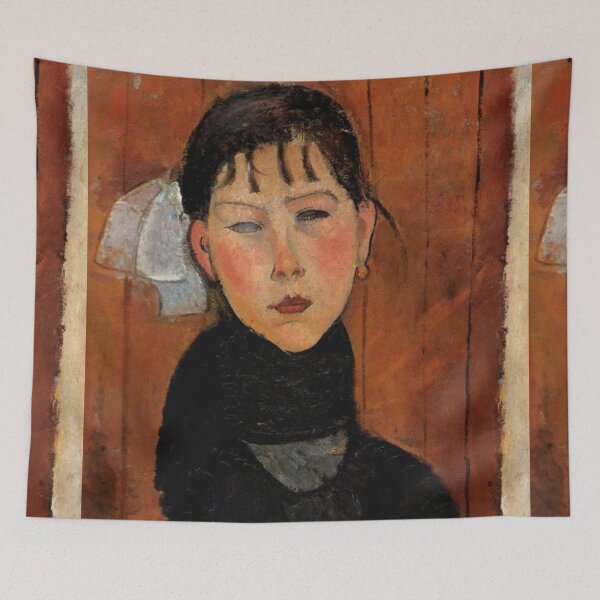 Item preview, Portrait of a woman by Modigliani designed and sold by Vintage Designs +.