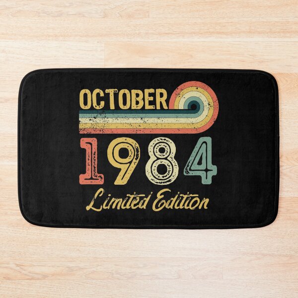 Item preview, Retro Vintage 37th Birthday - Born in October 1984 designed and sold by meedTee.