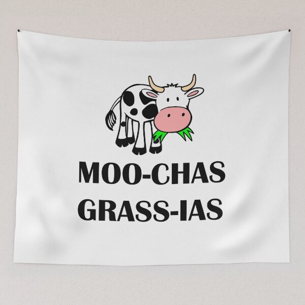 Artikelvorschau, MOO-CHAS GRASS-IAS (Muchas Gracias) entworfen und verkauft von rimbuy.