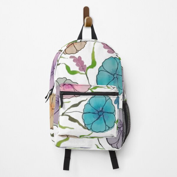 Item preview, Arte floral pintado de haindpintado multicolor designed and sold by Ewry.