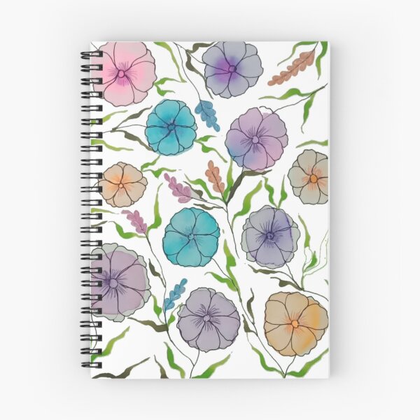 Aperçu de l'œuvre Art floral peint à la main multicolore créée et vendue par Ewry.