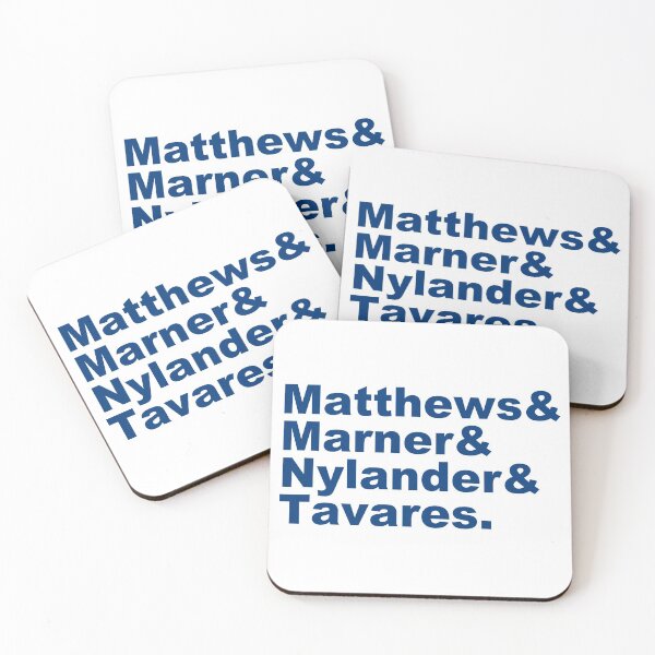Item preview, Matthews Marner Nylander Tavares Maple Leafs designed and sold by Kathleen Creative.