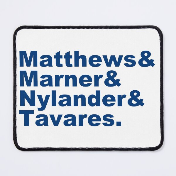 Item preview, Matthews Marner Nylander Tavares Maple Leafs designed and sold by Kathleen Creative.