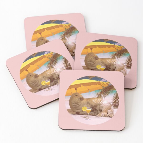 Item preview, Seal on the beach designed and sold by Cat Print.