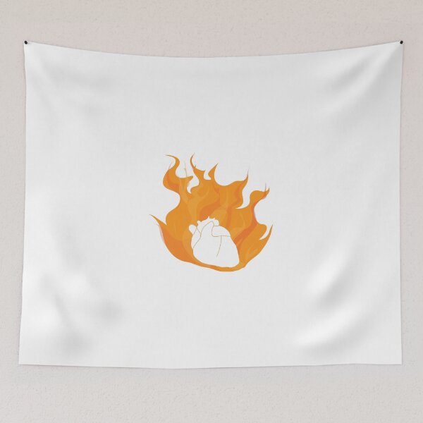 Item preview, Heart On Fire designed and sold by Laundry-Cat.