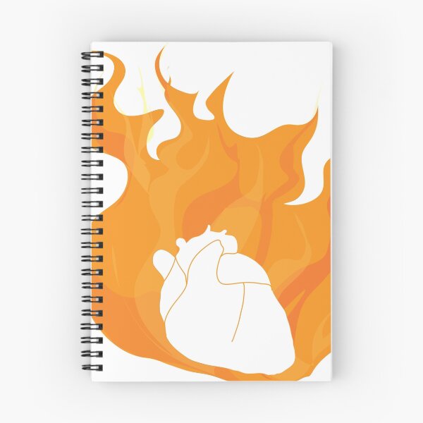 Item preview, Heart On Fire designed and sold by Laundry-Cat.