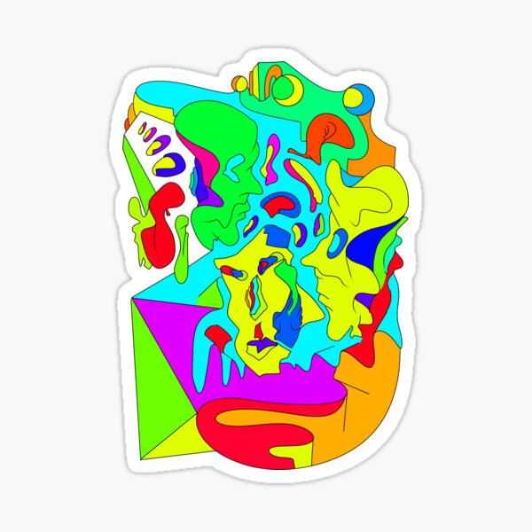 Unadorned Sticker