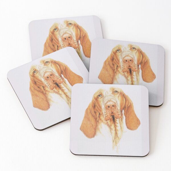 Item preview, Bracco Italiano in Colored Pencil designed and sold by BarbBarcikKeith.