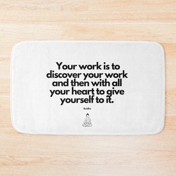 Item preview, Your work is to discover your work.... Buddha Wisdom designed and sold by FindYouByZ.