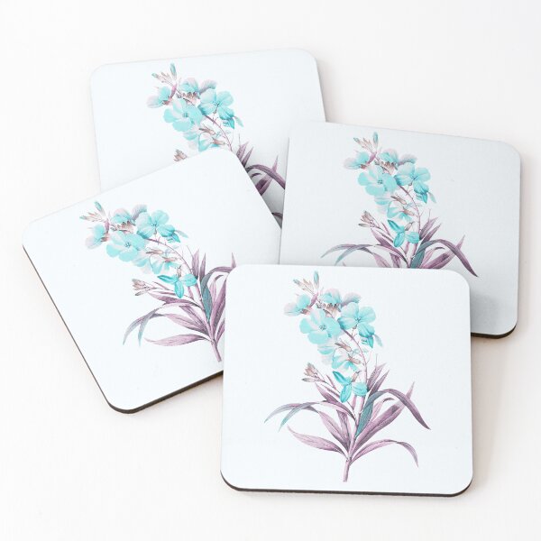 Item preview, Light Blue Alt of Wallflower Flower designed and sold by DaphneKstudio .