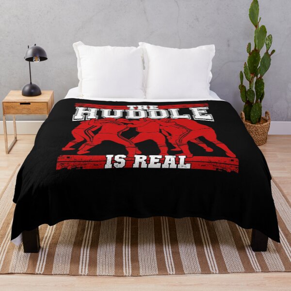 Item preview, The Huddle Is Real American Football Player Gift designed and sold by Marcid95.