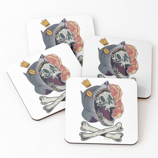 Item preview, wolf with bones designed and sold by Selva-arte.