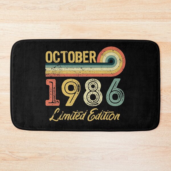 Item preview, Retro Vintage 35th Birthday - Born in October 1986 designed and sold by meedTee.