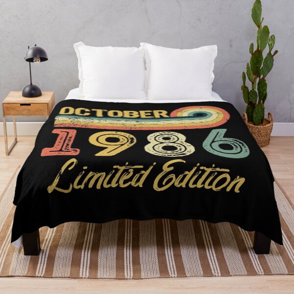 Item preview, Retro Vintage 35th Birthday - Born in October 1986 designed and sold by meedTee.
