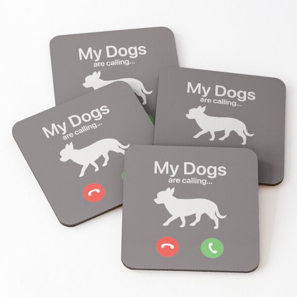 Item preview, My Dogs Are Calling - Chihuahua designed and sold by FiaFiaPress.