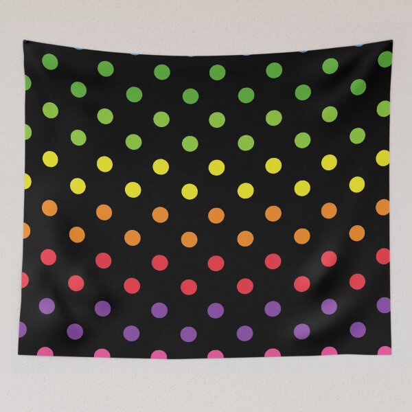 Item preview, Colourful dots - colourful dots polkadot design background designed and sold by Hanger52.