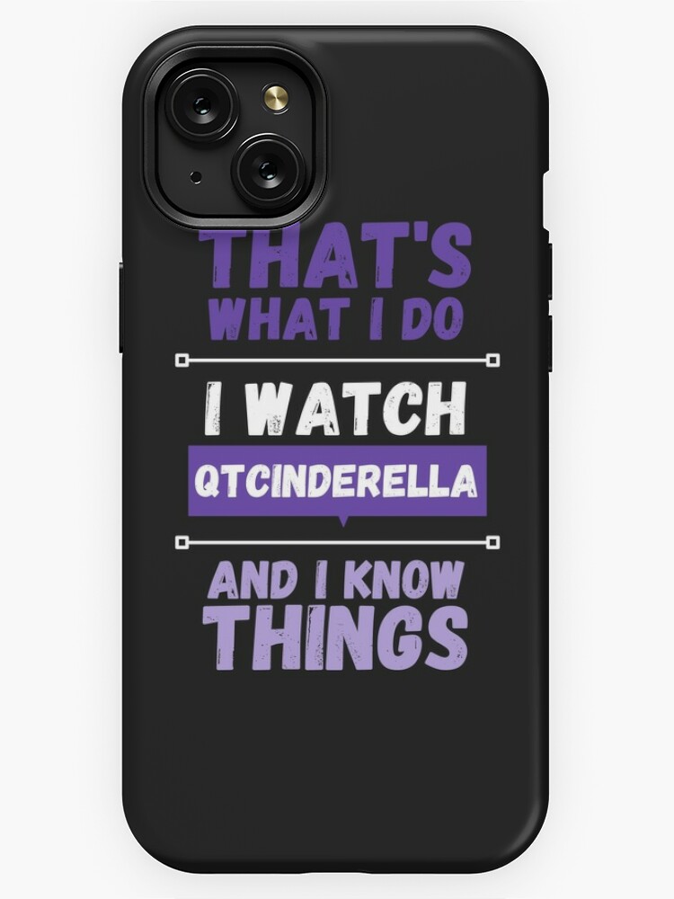 QTCinderella and I know things funny gag streamer Essential T