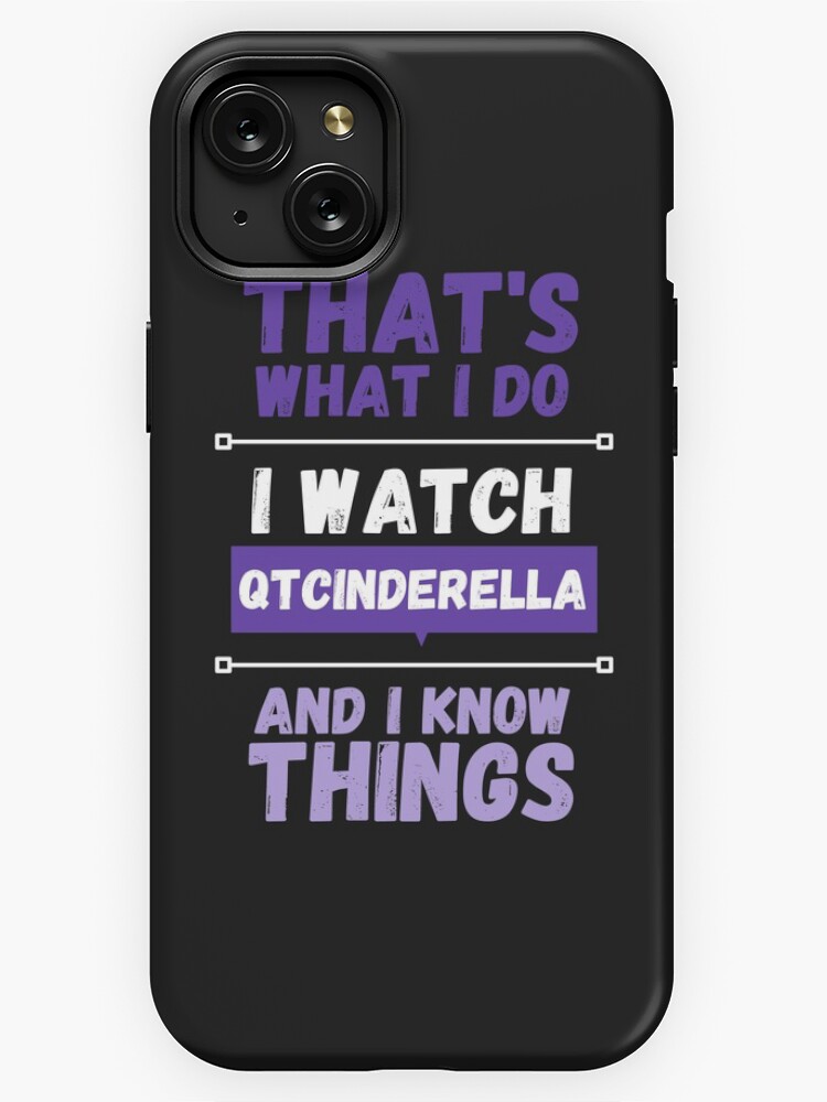 QTCinderella and I know things funny gag streamer Essential T