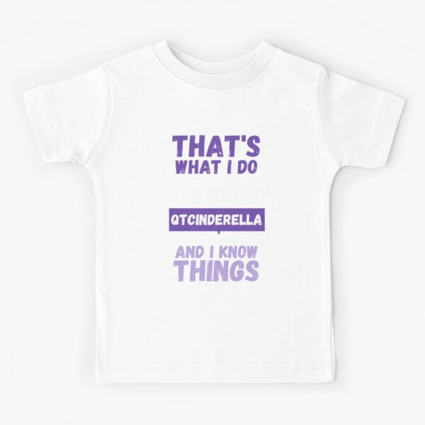 QTCinderella and I know things funny gag streamer Essential T