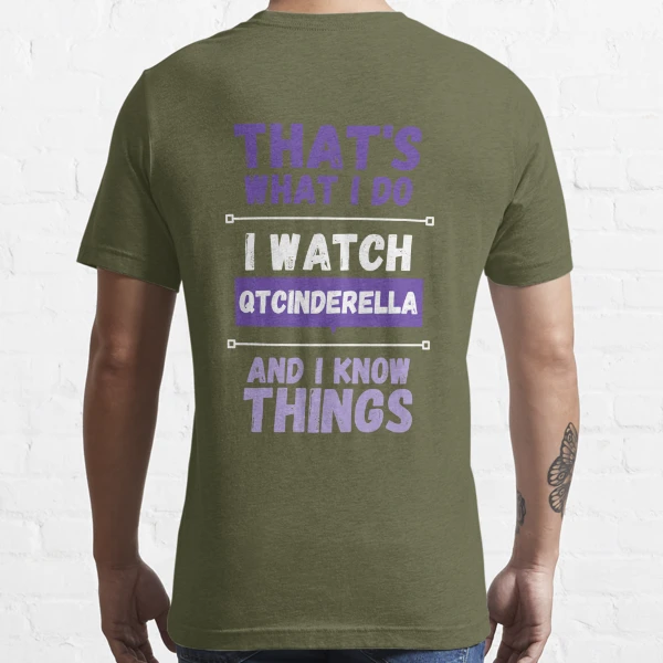 Qtcinderella Merch T-Shirt - TeeHex
