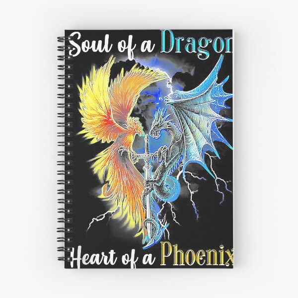 Item preview, Camiseta Soul Of A Dragon Heart Of A Phoenix para hombres y mujeres designed and sold by cristgilbe.