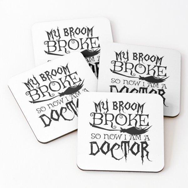 Item preview, My Broom Broke So Now I Am A Doctor - Halloween design designed and sold by theodoros20.