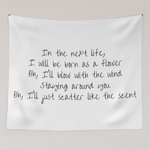 Item preview, B.I. Rebirth Handwritten Lyrics Chorus (English) designed and sold by Aooms123.