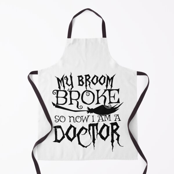 Item preview, My Broom Broke So Now I Am A Doctor - Halloween design designed and sold by theodoros20.
