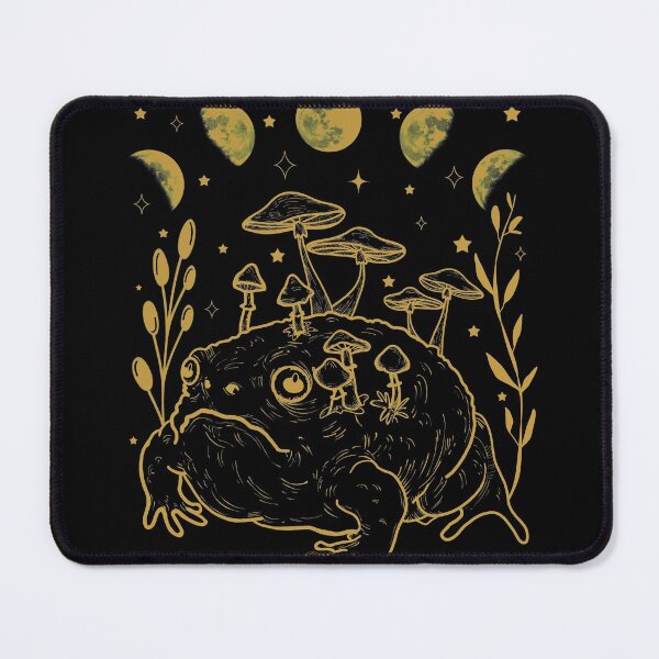 Item preview, Dark Academia Moon Witchy Goblincore Aesthetic Frog designed and sold by gogo-jr.