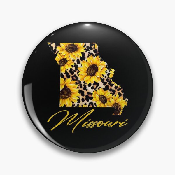 Item preview,  Missouri Sunflower Leopard State Map Gifts designed and sold by jennifera11.