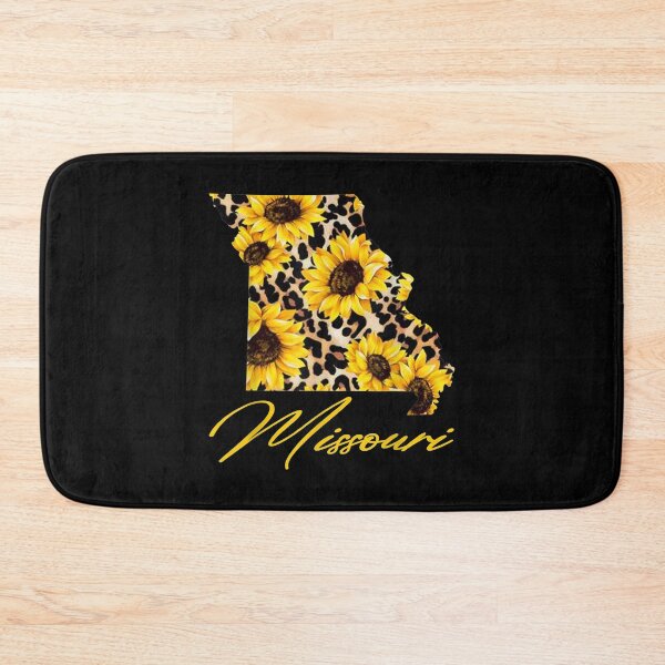 Item preview,  Missouri Sunflower Leopard State Map Gifts designed and sold by jennifera11.