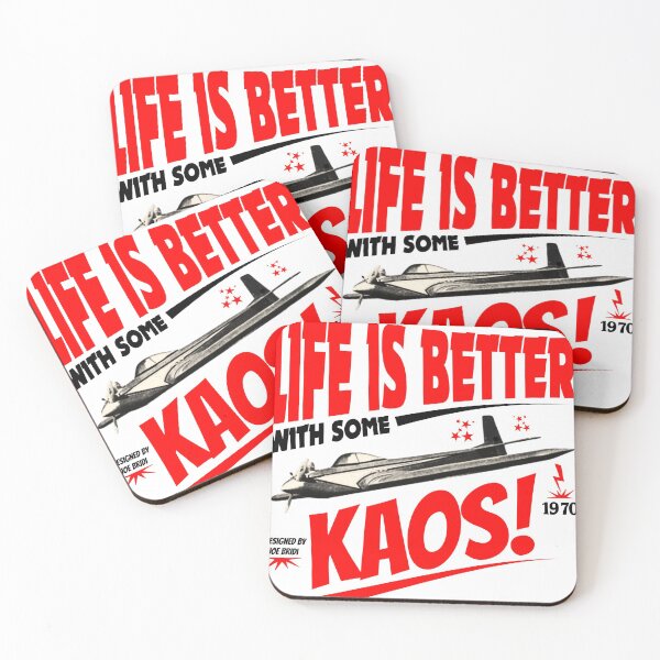 Item preview, LIFE IS BETTER---WITH SOME KAOS! designed and sold by tshdesigns.