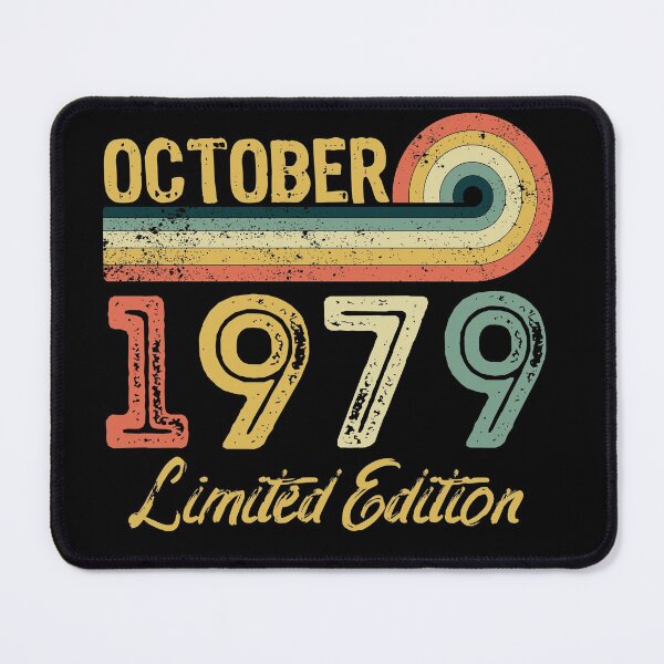 Item preview, Retro Vintage 42nd Birthday - Born in October 1979 designed and sold by meedTee.