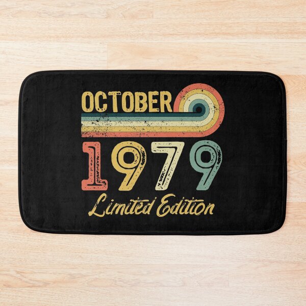 Item preview, Retro Vintage 42nd Birthday - Born in October 1979 designed and sold by meedTee.