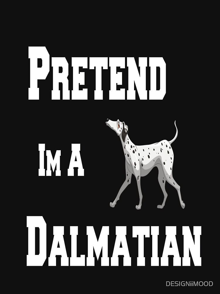 Dog Dalmatian Spots Halloween Diy Dalmatian Costume T-shirt