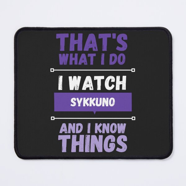 Item preview, sykkuno and I know things funny gag streamer designed and sold by LAST WEEK'S STOLEN AESTHETICS.