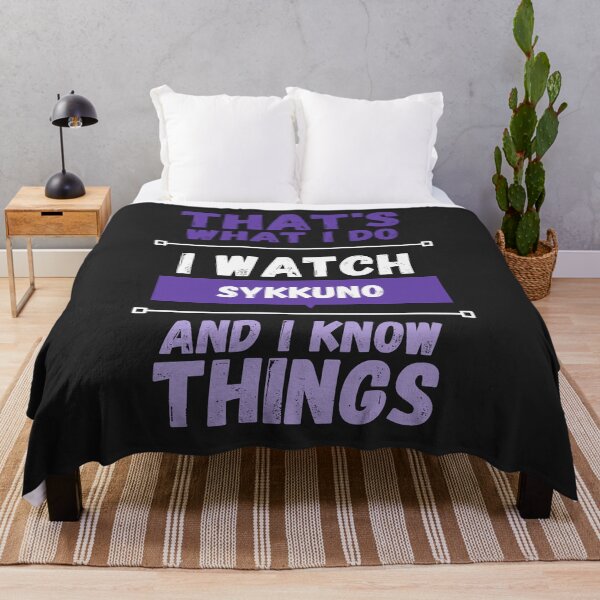 Item preview, sykkuno and I know things funny gag streamer designed and sold by LAST WEEK'S STOLEN AESTHETICS.