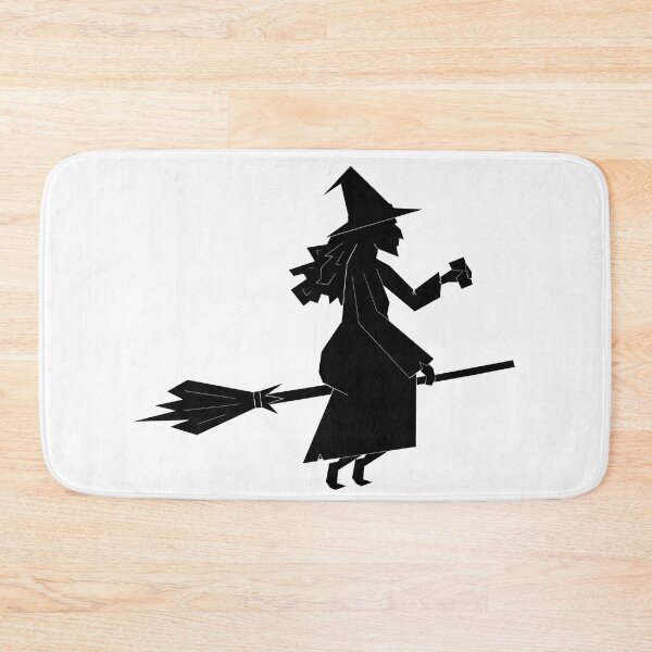 Item preview, Witch on broomstick designed and sold by ArtSCPdesign.