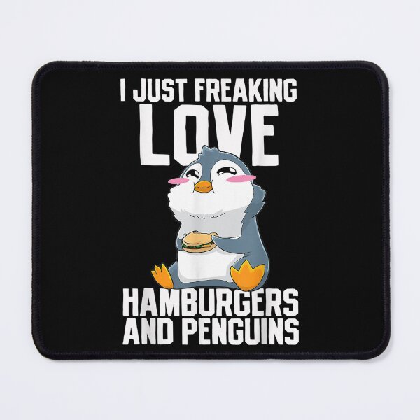 Item preview, Hamburger Penguin Anime Gift designed and sold by cysandy.
