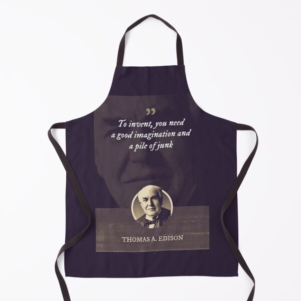 Item preview, Thomas Alva Edison - To invent, you need a good imagination and a pile of junk designed and sold by Syahrasi.