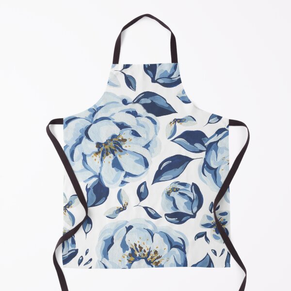 Item preview, Blue Floral Watercolour designed and sold by Michelle Moss.