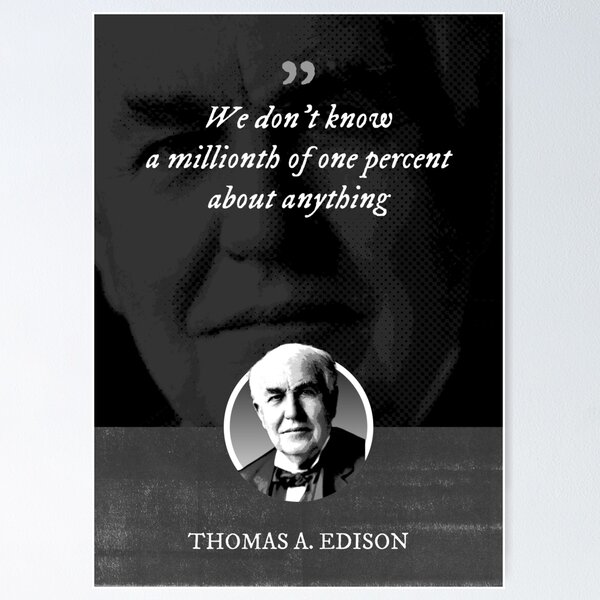 Custom Designs The Greatest Invention In The World Is The Mind Of A Child  Thomas Edison Quote 5x24 Inches