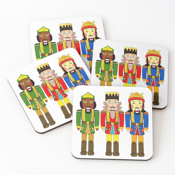 Item preview, The Three Nutcrackers art illustration designed and sold by Kalin-Lyfe.