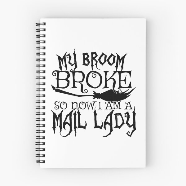 Item preview, Womens My Broom Broke So Now I Am A Mail Lady - Halloween gift product designed and sold by theodoros20.