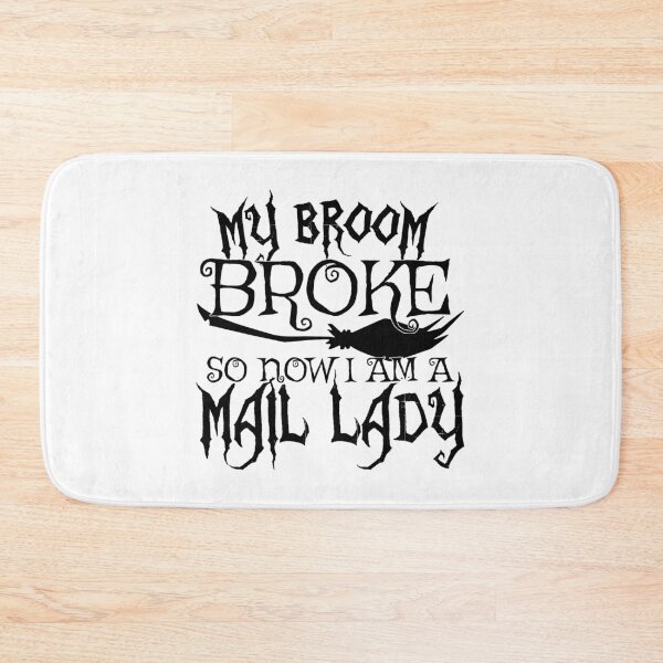 Item preview, Womens My Broom Broke So Now I Am A Mail Lady - Halloween gift product designed and sold by theodoros20.