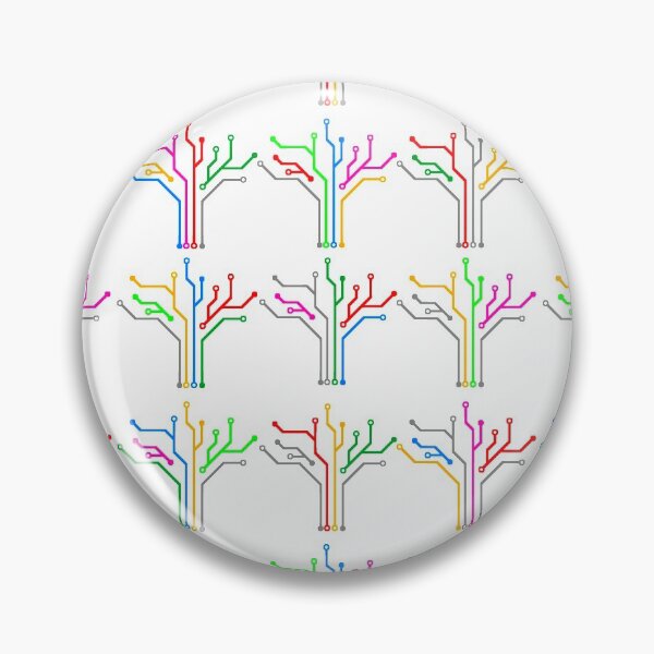 Item preview, PCB Tree, Printed Circuit Board Trace Lines Tree designed and sold by EngineersArt.